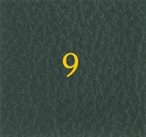 Scott Specialty Series Green Stamp Binder Label 9 Album / Slipcase Spine Number