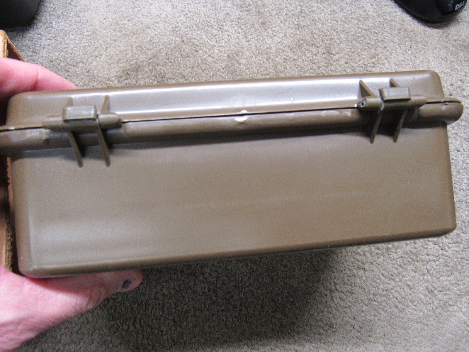 US Military First Aid Kit General Purpose EMPTY BOX DEFECTIVE 1978 Post Vietnam