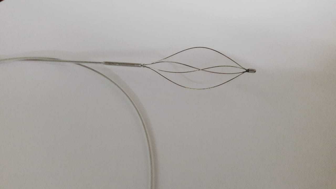 4A URS DORMIA STONE BASKET STAINLESS STEEL WITH TIP 3Fr/ 70cm Set of 2