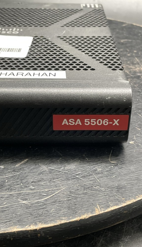 Cisco ASA 5506-X Network Security Appliance Firewall VPN Device Unit
