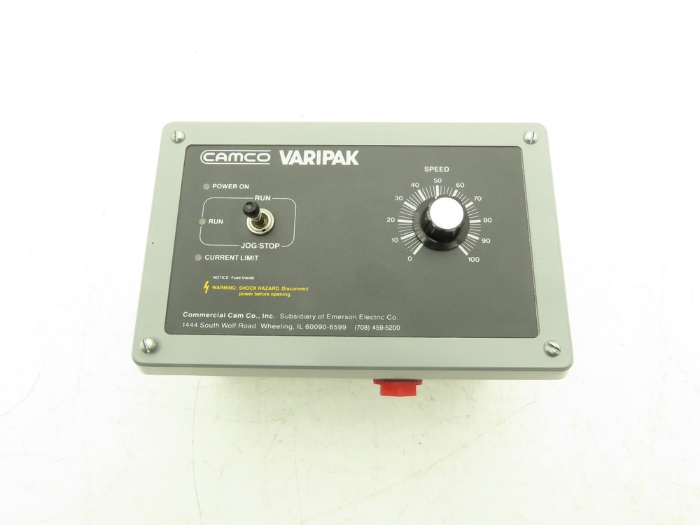 Camco Varipak DC Motor Speed Controller 120V Variable Speed Drive