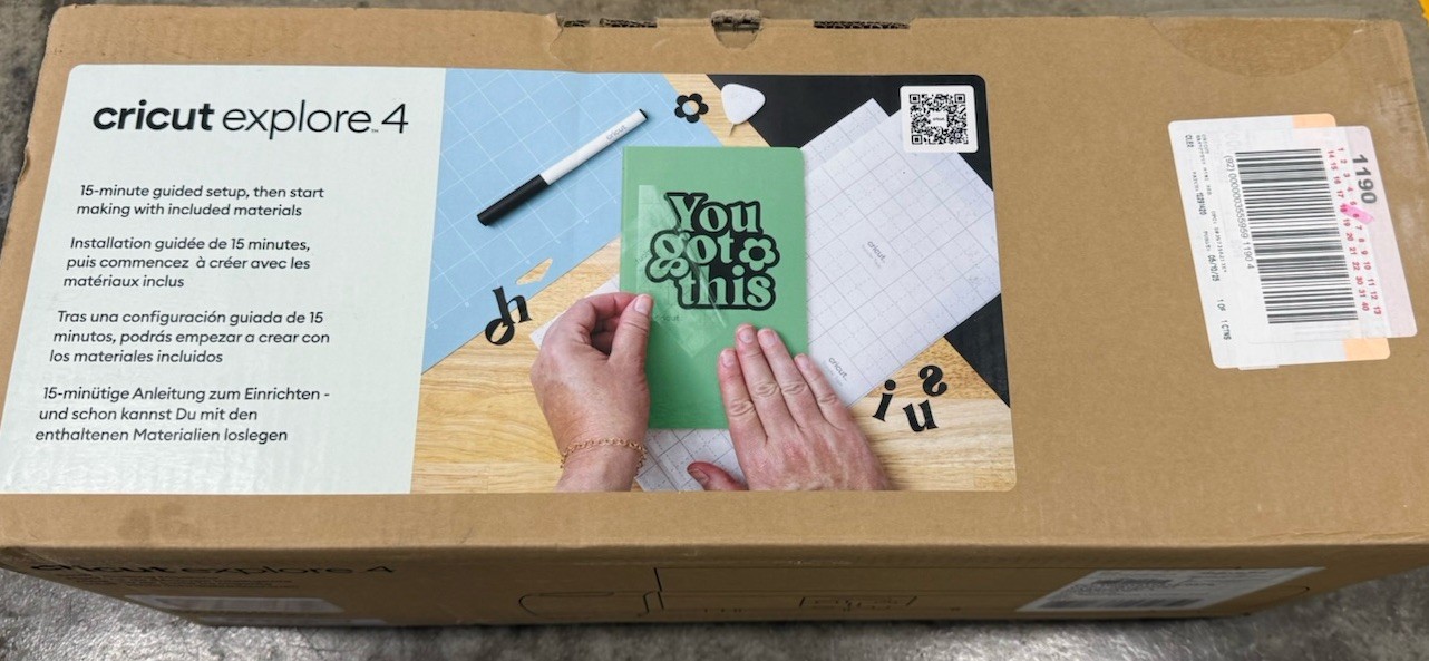 NEW! Cricut Explore 4 Electric Die Cutting Machine - Seashell - Ships Now!