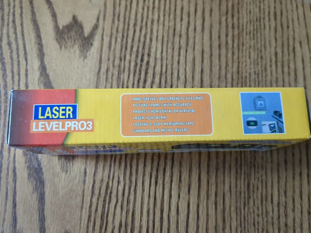 Qooltek Laser LEVELPRO3 Multipurpurpose Level Laser Light New In Box