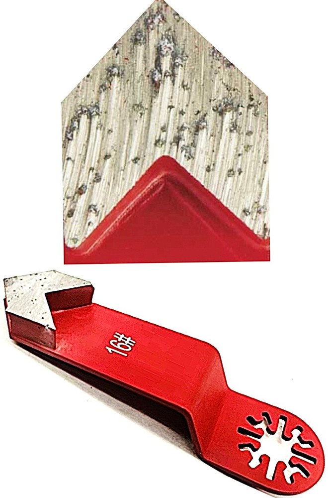 Oscillating Corner Diamond Grinding Tools 16#M -Pro Grade-