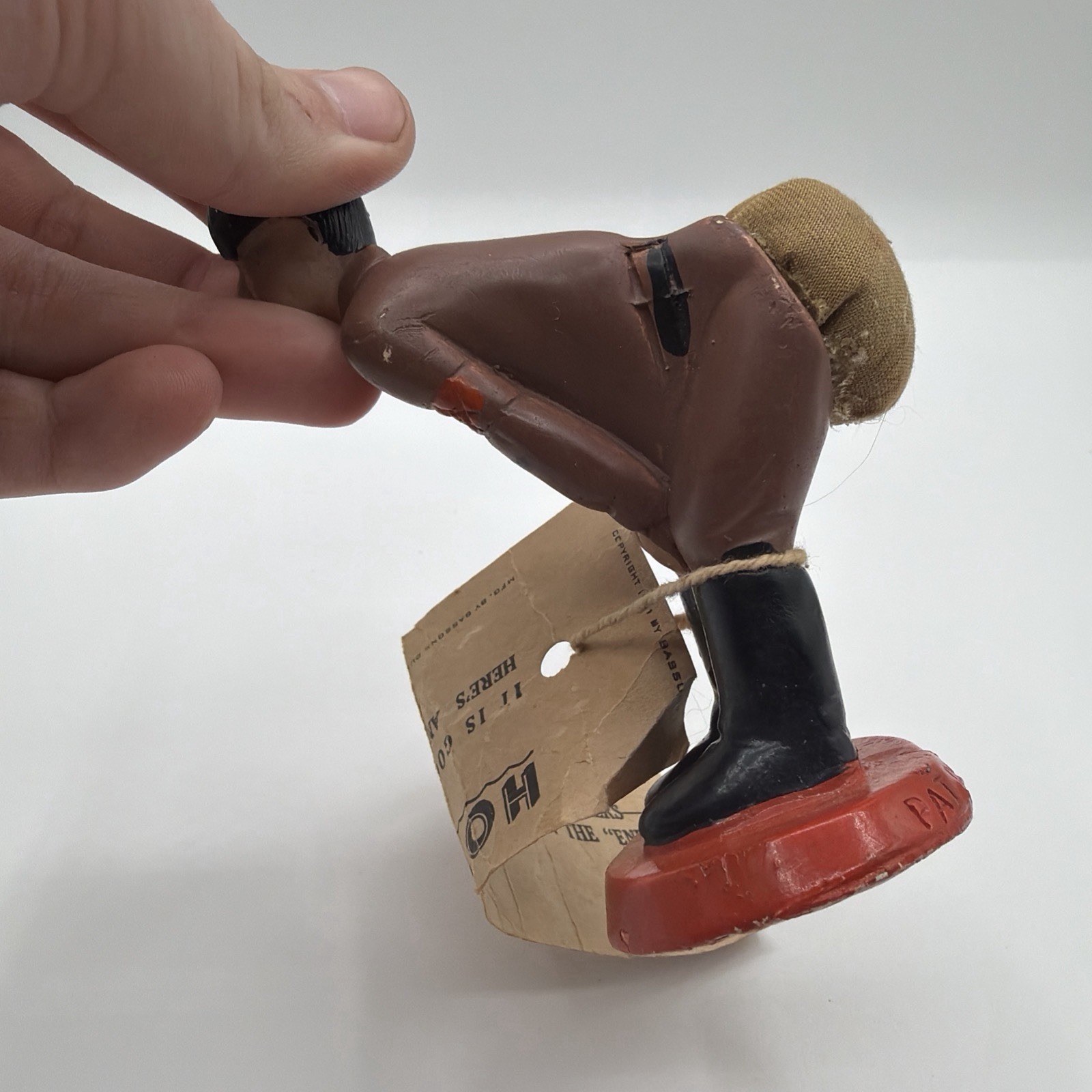 Rare 1941 "Hotzi Notzi" Adolf Hitler Pin Cushion + Original Label