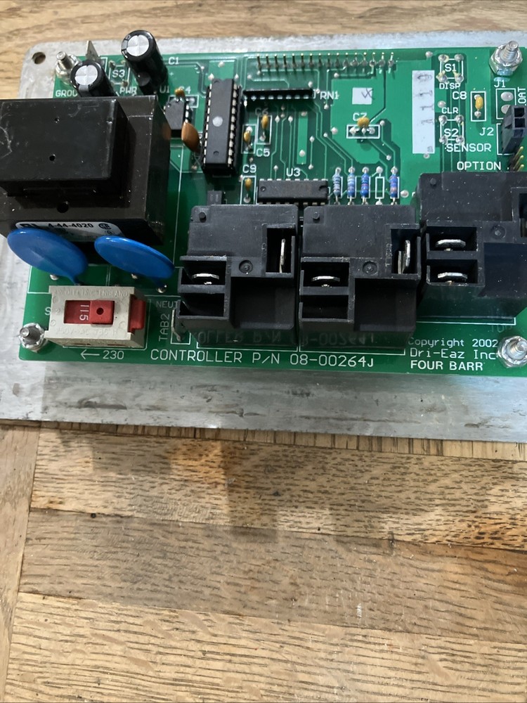 Dri Eaz Drizair 1200 Professional Dehumidifier CONTROL PANEL Board