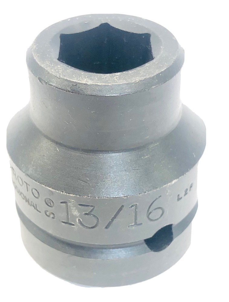 PROTO # 10013 1"DRIVE 4 POINT IMPACT SOCKET 13/16"