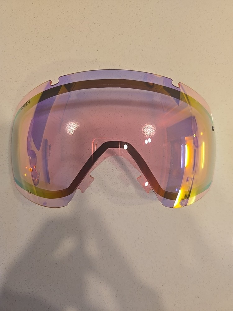 Smith I/O Chromapop Red Sensor Mirror Goggle Replacement Lens Ski