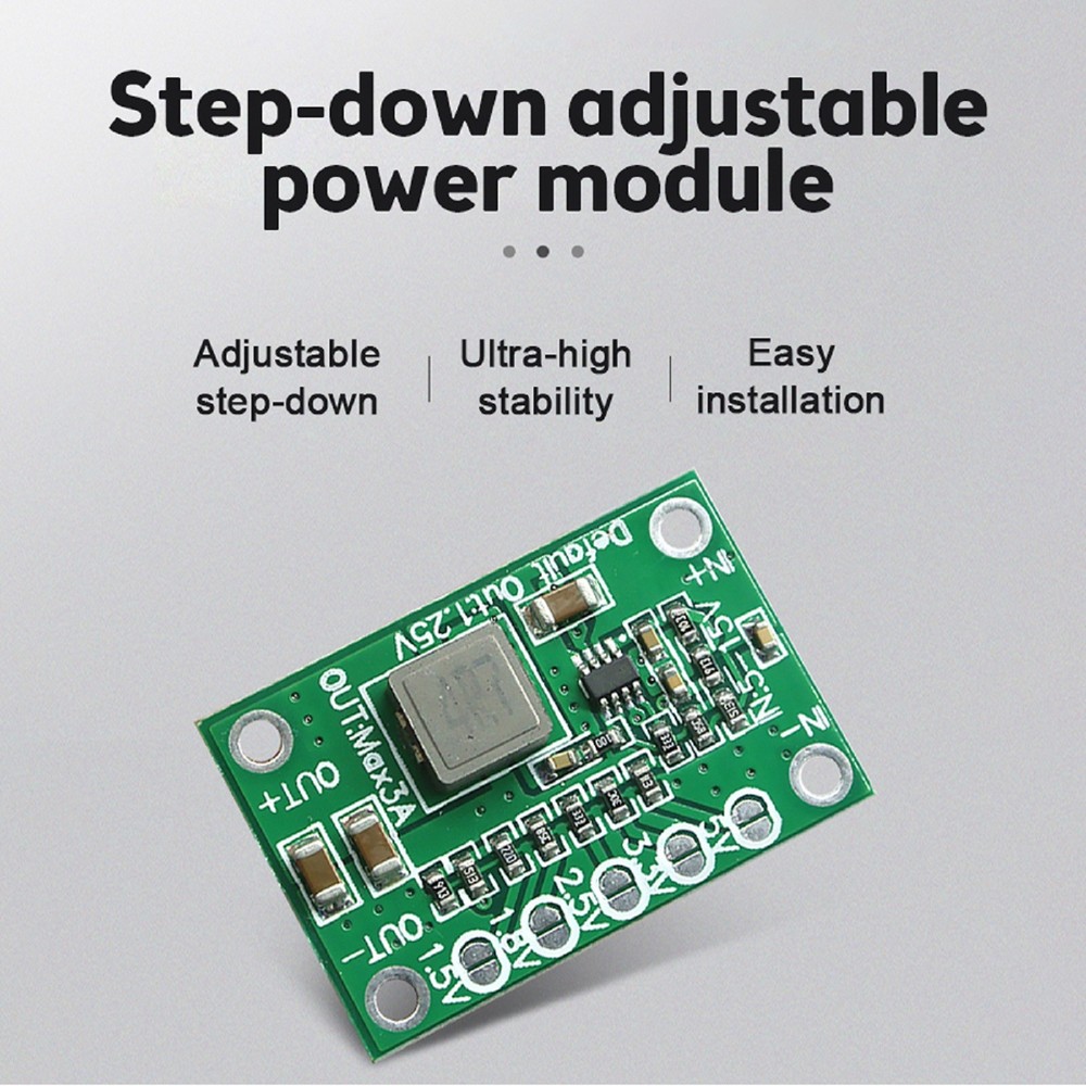 10Pcs CA1235 Adjustable Power Module CA-1235 Buck Step-Down Power Module 5-15V k