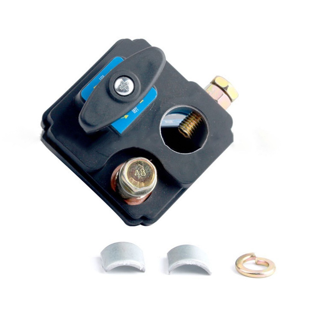Compact Battery Disconnect Switch 12V 24V Suitable for Multiple Vehicles