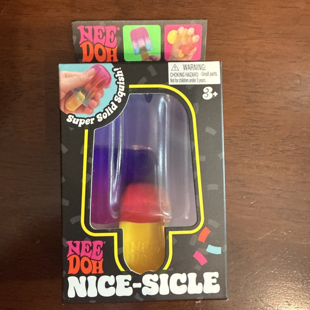 NeeDoh Nice-Sicle Purple 100% Authentic