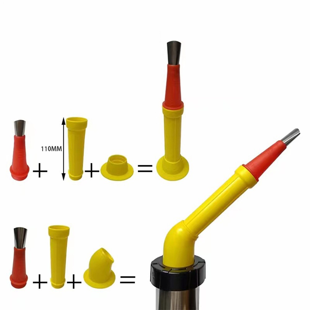 Universal Integrated Rubber Nozzle Tool Kit Reusable 29 Piece Rubber Nozzle Tool