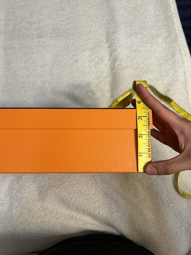 Authentic Hermès Empty Orange Gift Box Set (3 Boxes)