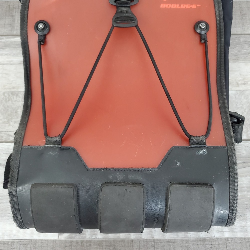 Boblbee Vintage 2003 Red Orange Adjustable Strap Hard Case Motorcycle Backpack