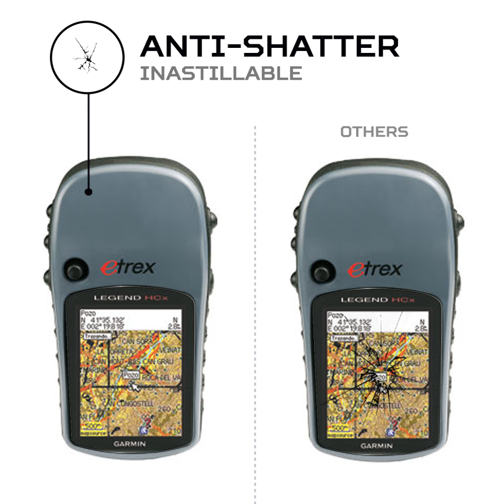 ANTISHOCK Screen protector for GPS Garmin eTrex Legend HCx