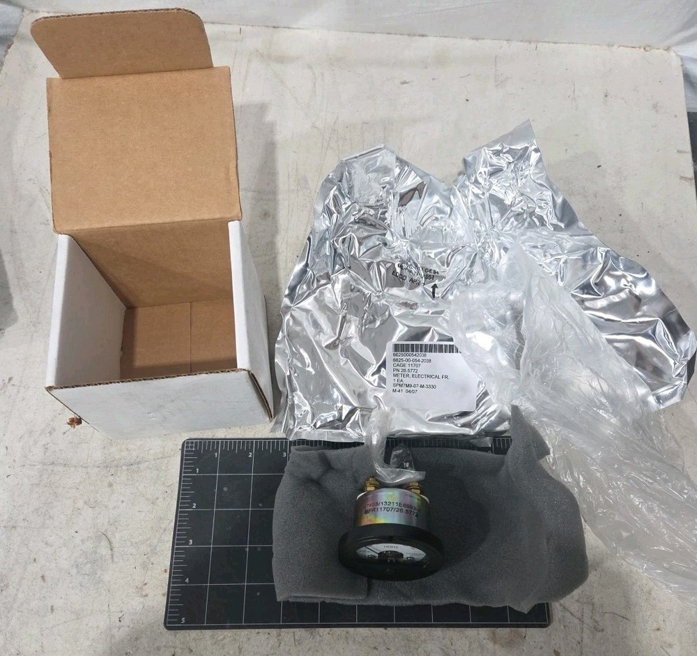 Ideal Precision 26.5772 Frequency Meter 55-65 Hertz