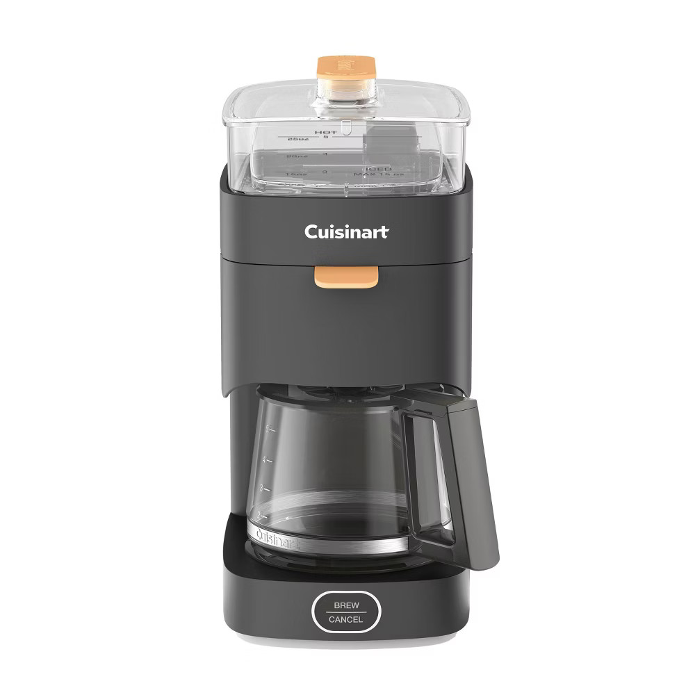 Cuisinart 5c SOHO Drip Coffee Maker Warm Black DCC-5BK