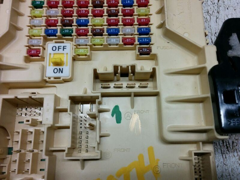 SONATA 2017 Fuse Box, Cabin 817733