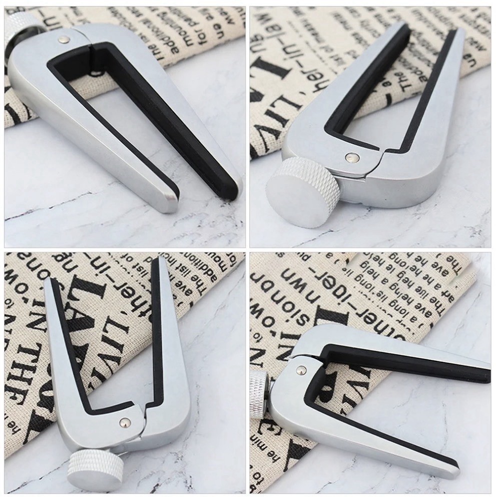 Capo For 12 String Guitar, Acoustic, Electric, Classical, 6 String Compatible