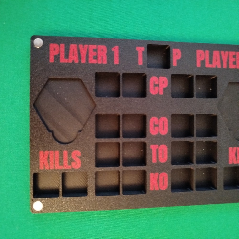 3D Printed - Kill Team 2024 - Score Tracker - With Magnets