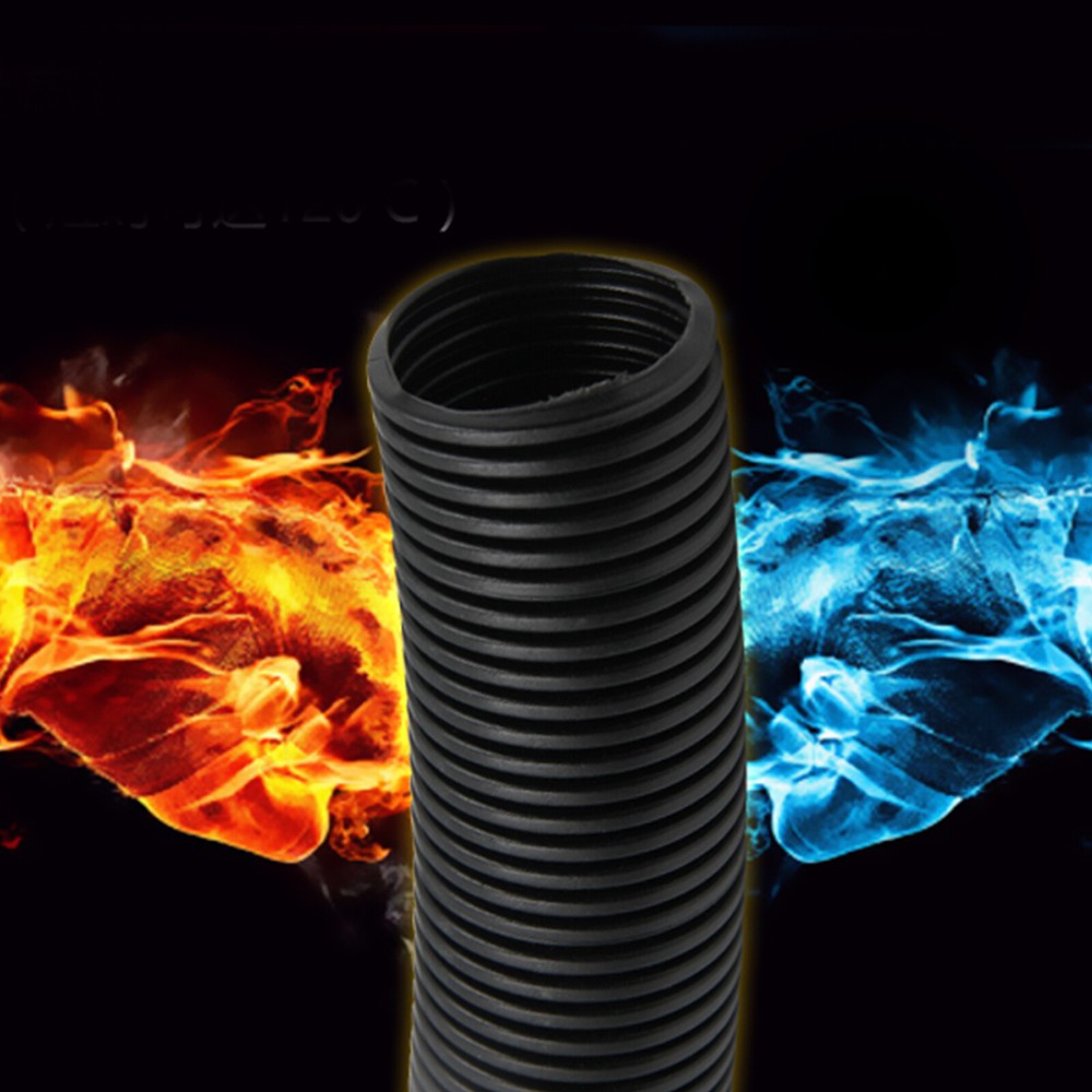 Split Wire Loom Cable Sleeve Tubing Core Harness Protector Corrugated Conduitt
