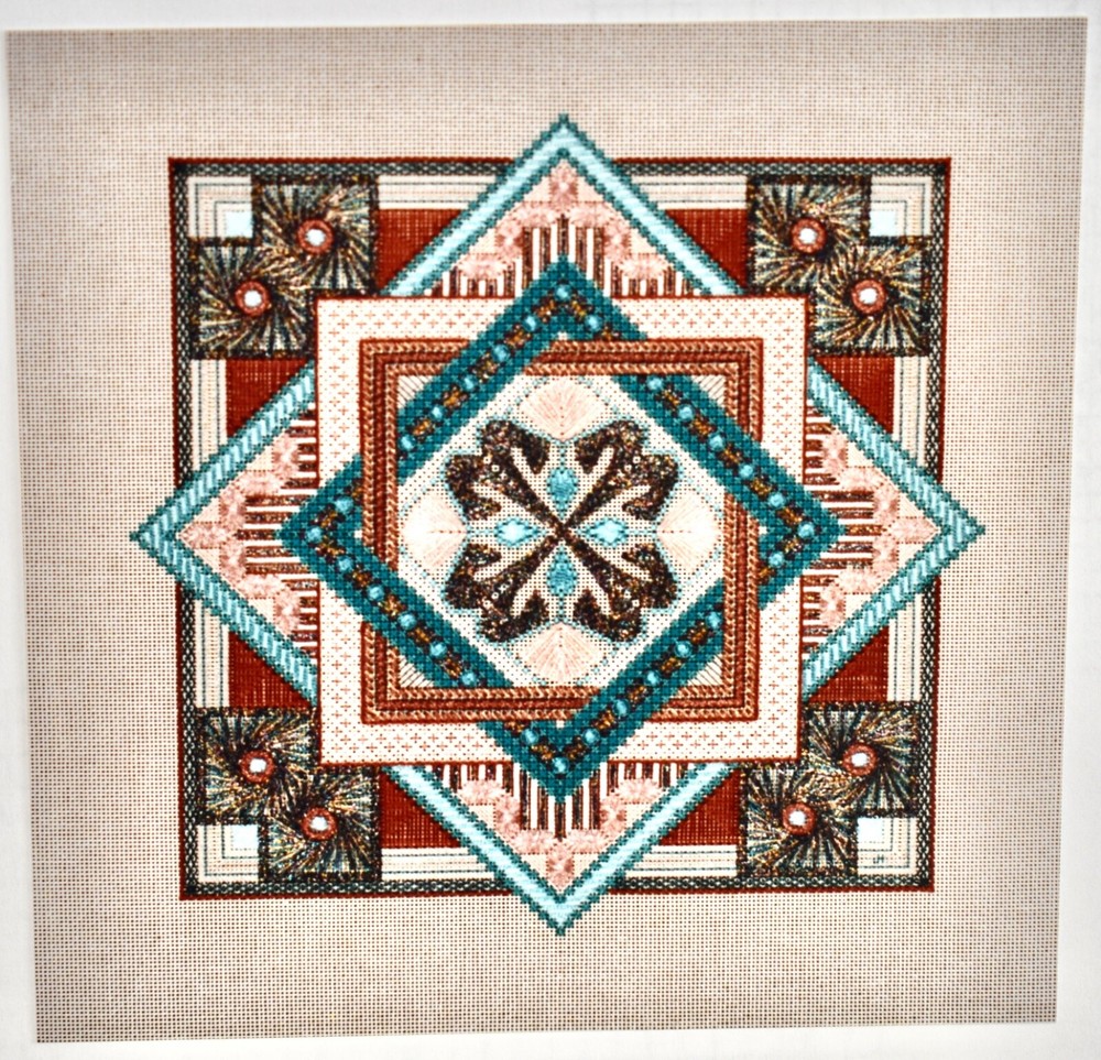 Jean Hilton Needlepoint Pattern Mystique - 3rd Baroque Rococo