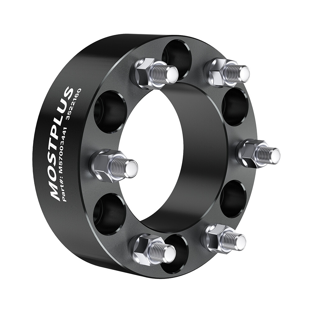 4Pcs 2 inch 6 Lug 6x5.5 Wheel Spacers Adapter For Chevy Silverado Suburban GMC