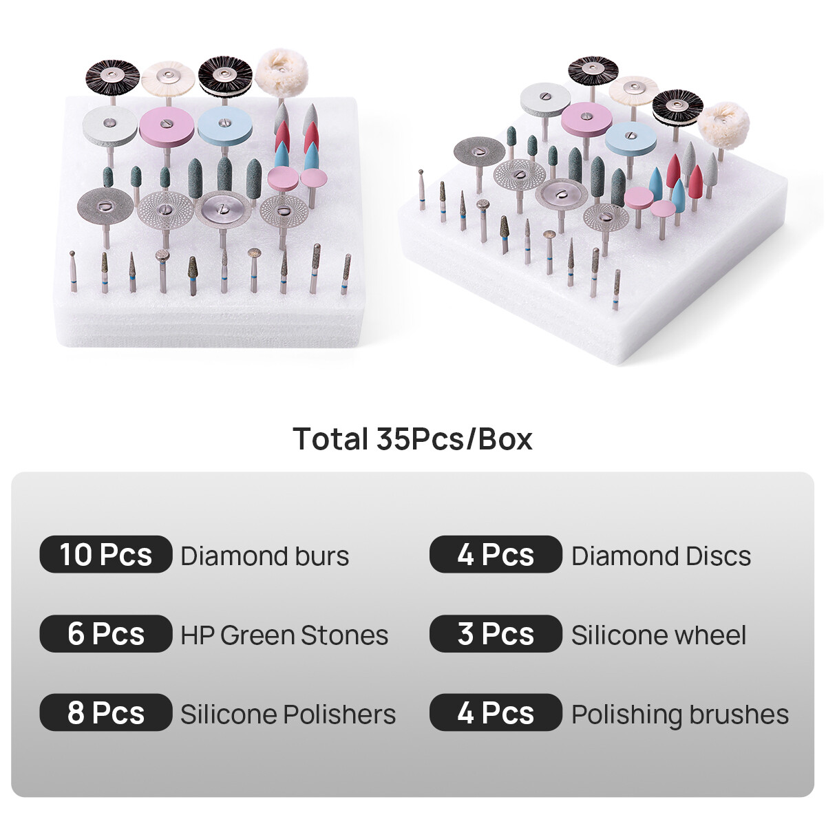 Dental Marathon Electric Micromotor Polishing Unit+Motor Handpiece/Polishing Kit