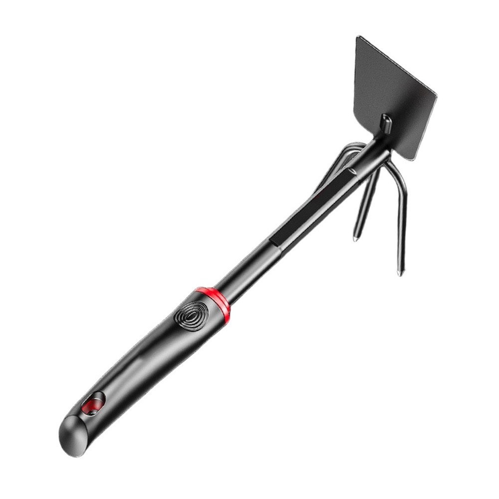 Lightweight Dual Purpose Rake and Hoe Tool for Small Vegetable Gardens