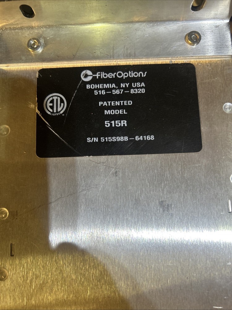 Fiber Options 515R Rack Chassis With 6 Crds