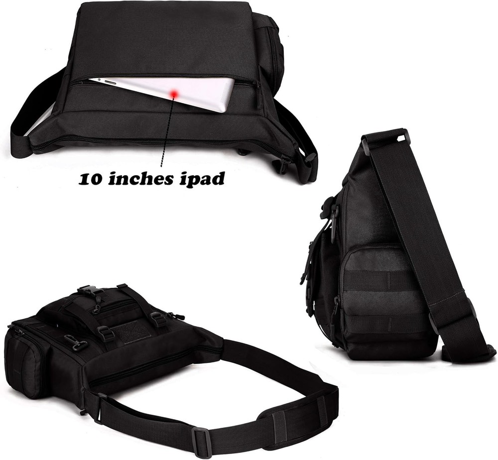 EDC Tactical Sling Bag with Adjustable Strap - Lightweight & Stylish Design