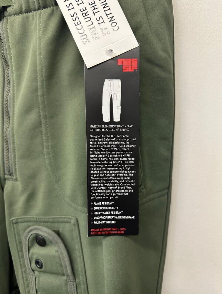 NOS Massif Elements CWAS Pants, US Air Force, Medium/Short, U-79