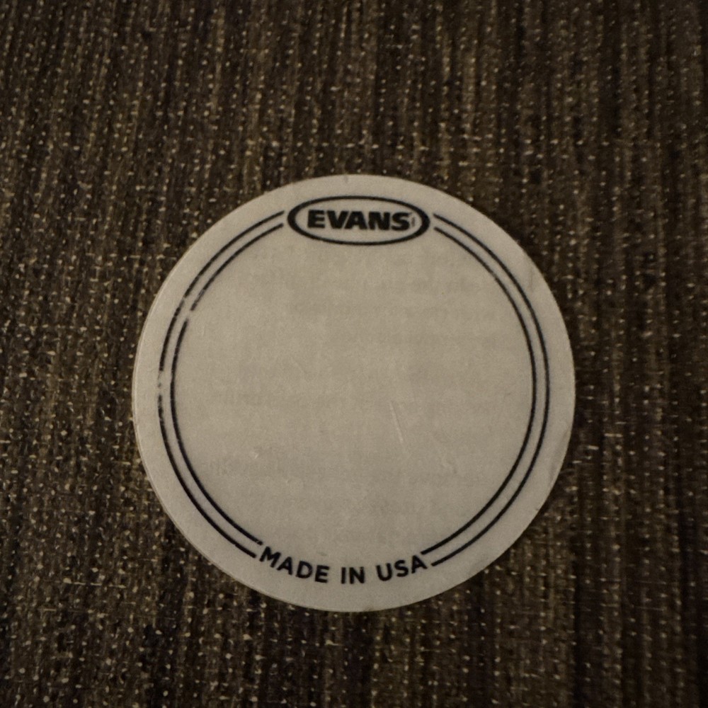 Evans EQ Bass Drum Patch Clear
