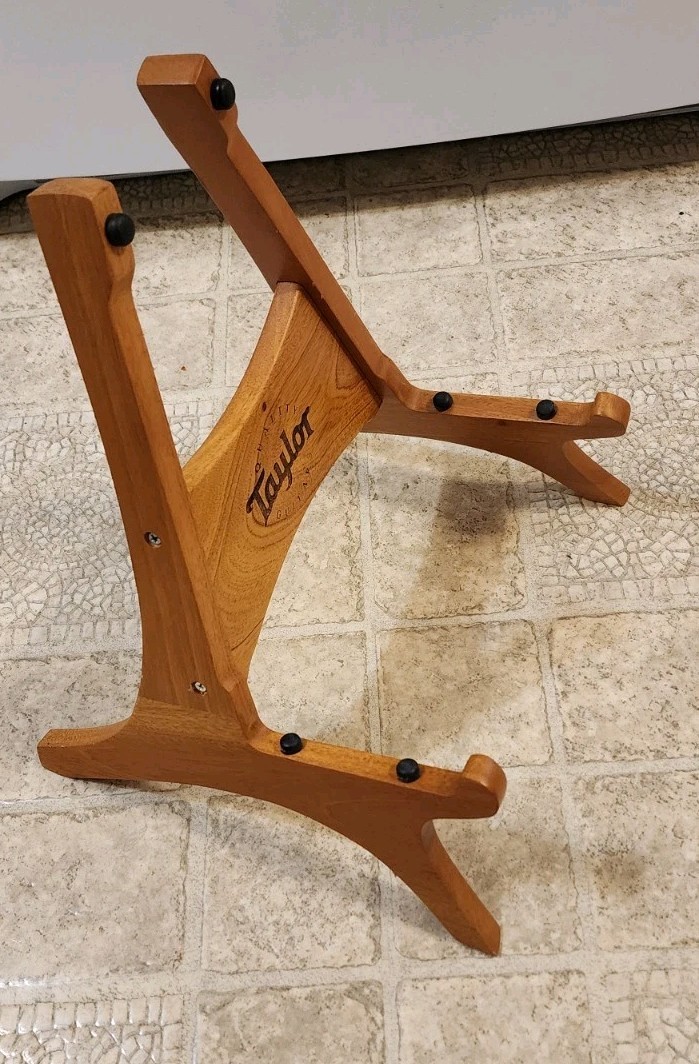 Taylor Guitar Stand - Mahogany Natural Finish
