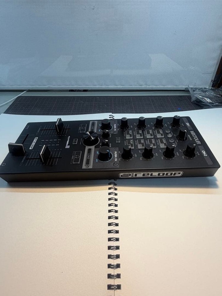 Reloop MIXTOUR Portable DJ Controller Audio Interface Free Shipping From Japan