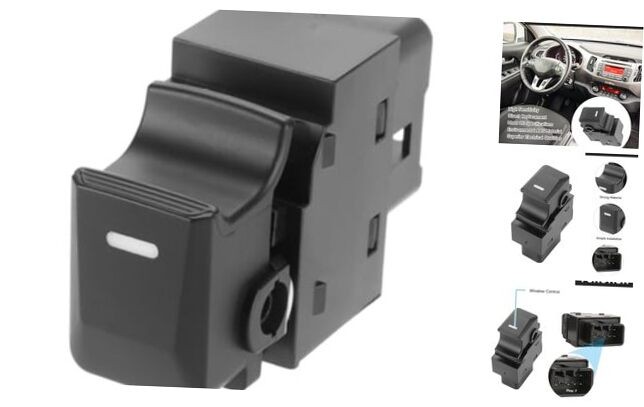 Passenger Side Master Power Window Switch - Compatible for Kia Sportage 2011
