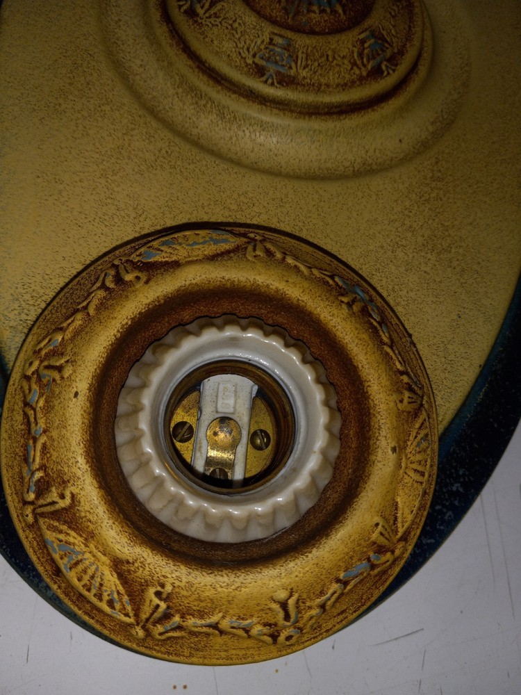 Antique Art Dèco Ceiling Light Fixture