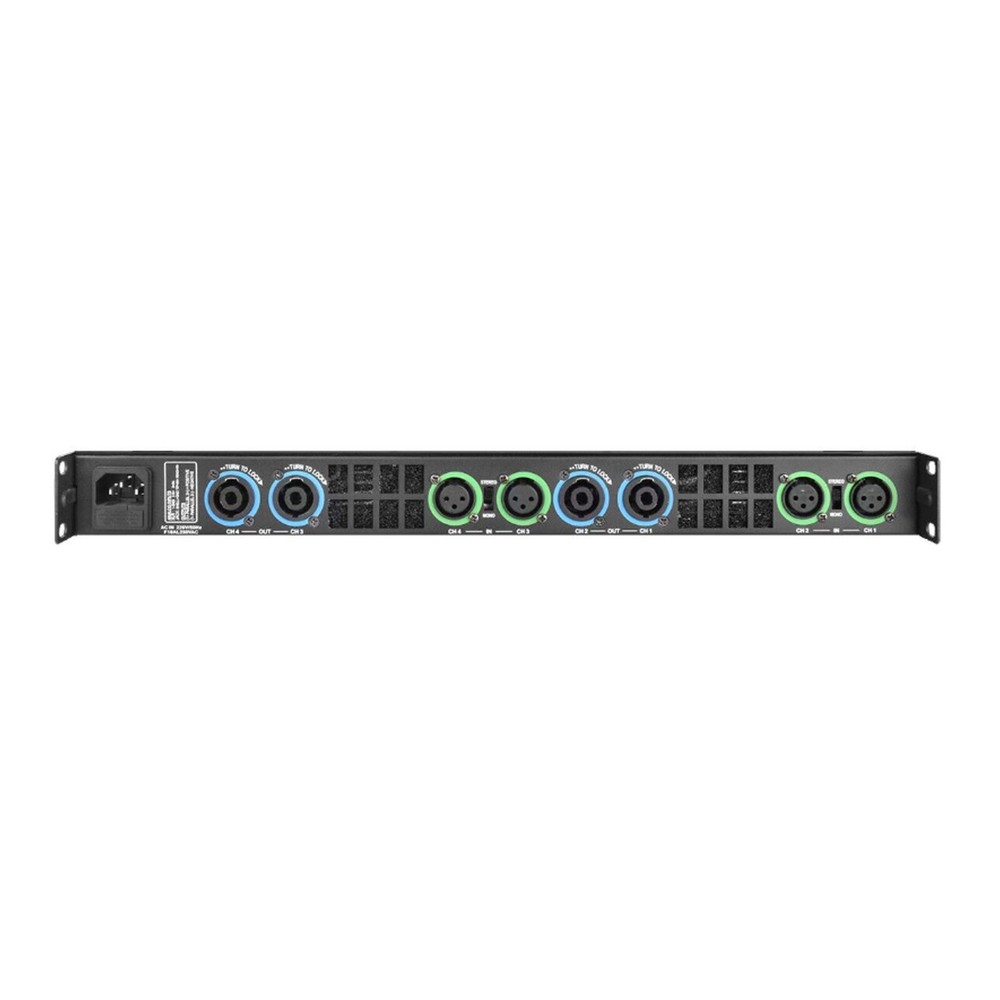 High-Tech 5200W 4-Channel Class D Digital Power Amplifier 5200 Watts PEAK Output