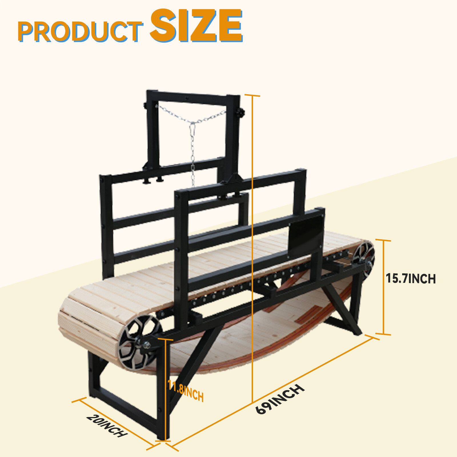 BowWowTread Large dog treadmill for Large Dogs Dog Treadmill Without Electricity