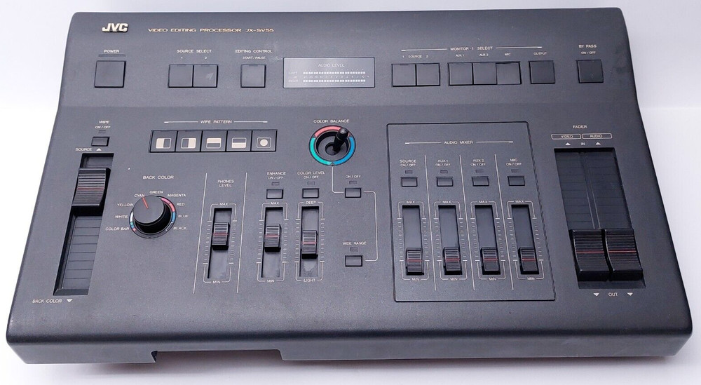 jvc video editing processor jv sc55