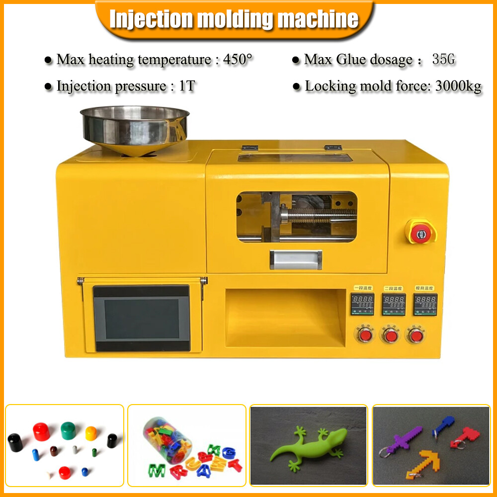 1500W Plastic Desktop Injection Molding Machine For PP PC ABS Molding Machine