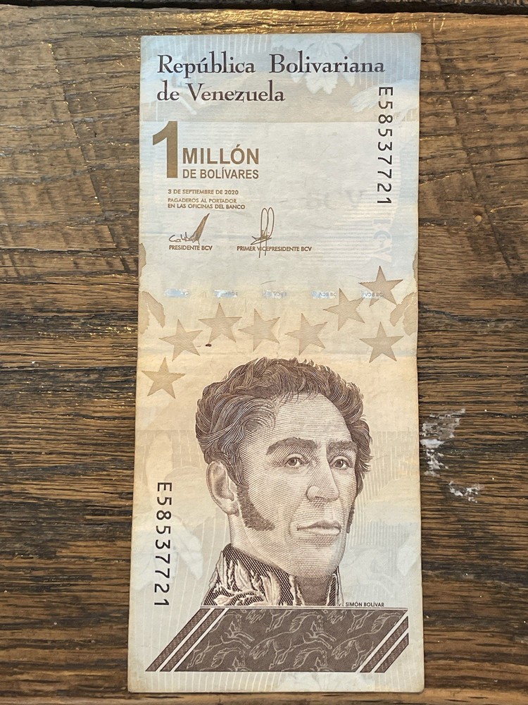 Bolivian $1 Million