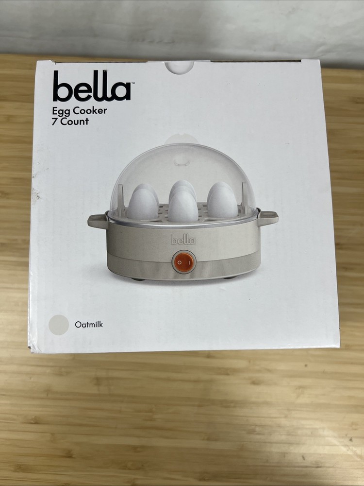 NEW bella Electric Egg Cooker 7 Eggs Capacity Tray Single Stack for Poached.