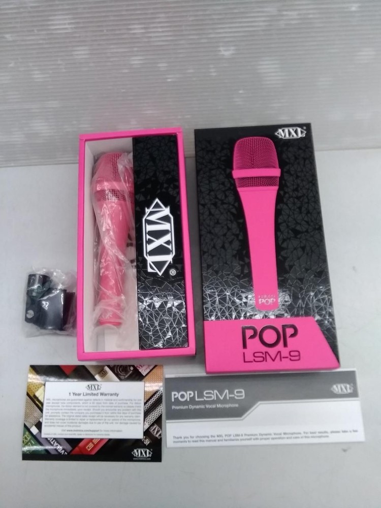 MXL Dynamic Microphone LSM-9 Magenta Used