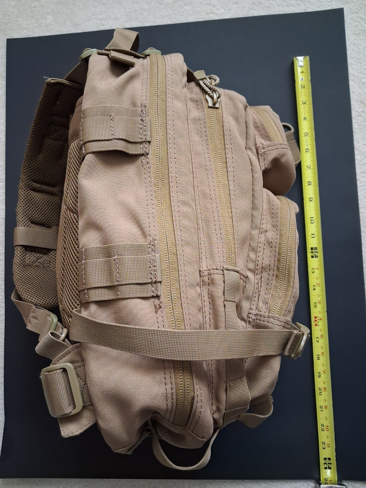 Condor Modular Compact Tactical Assault Backpack Brown 22L 18x12x10