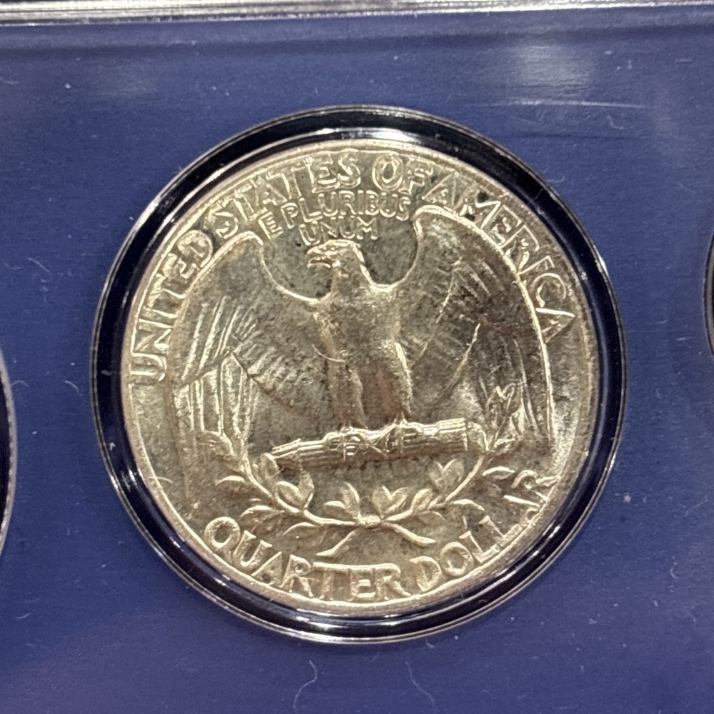 1964–P US MINT COIN SET 90% SILVER UNCIRCULATED, CASE + Box may differ slightly