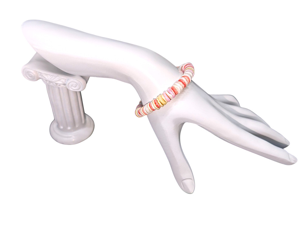 Natural Pink Shell Bracelet