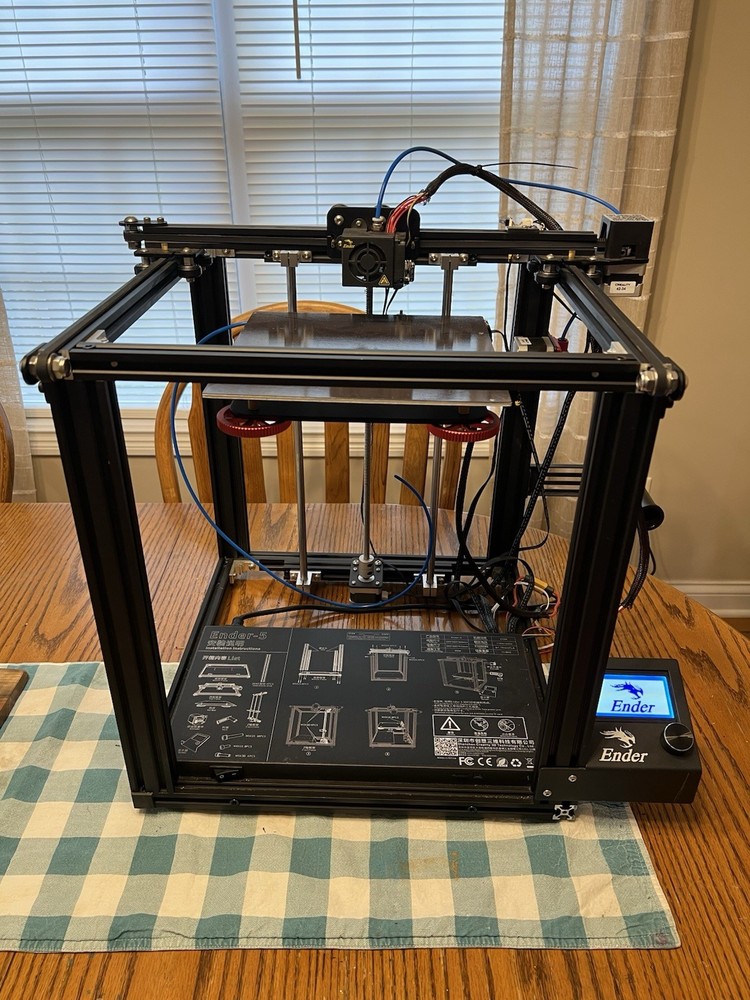 Creality 3D Ender-5 FDM 3D Printer Black, On-Printer Controls, Model Ender-5 MPN