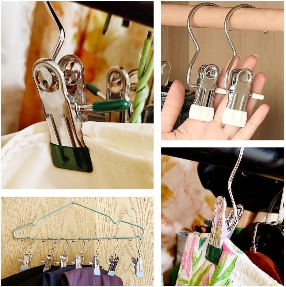 Multi-Functional Home Travel Clothes Rack. Space-Saving Hat Clothes and Trous...