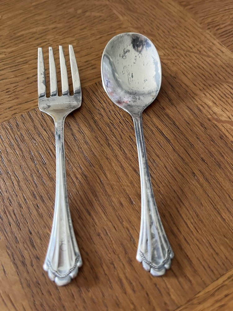 VTG Oneida Community Silverplate Fork and Spoon Set